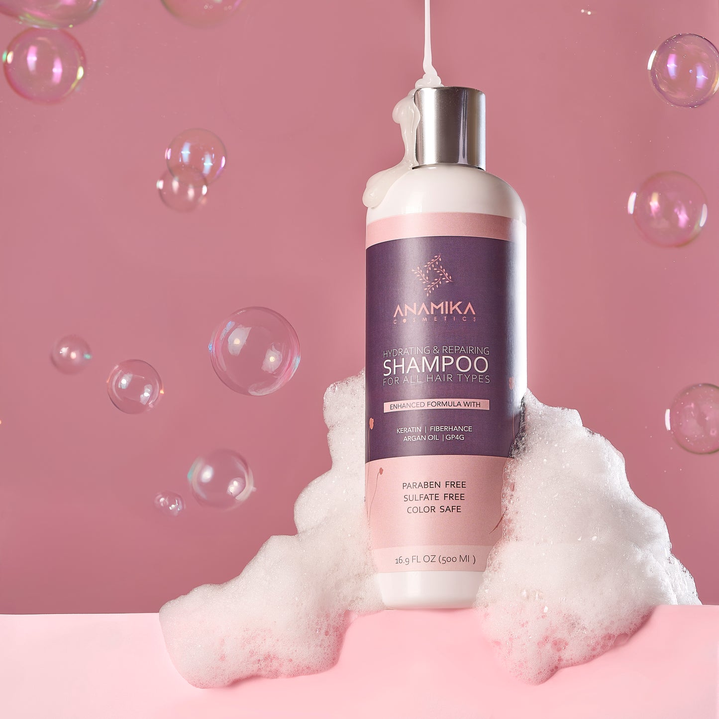 Hydrating & repairing hair shampoo - 500 ml