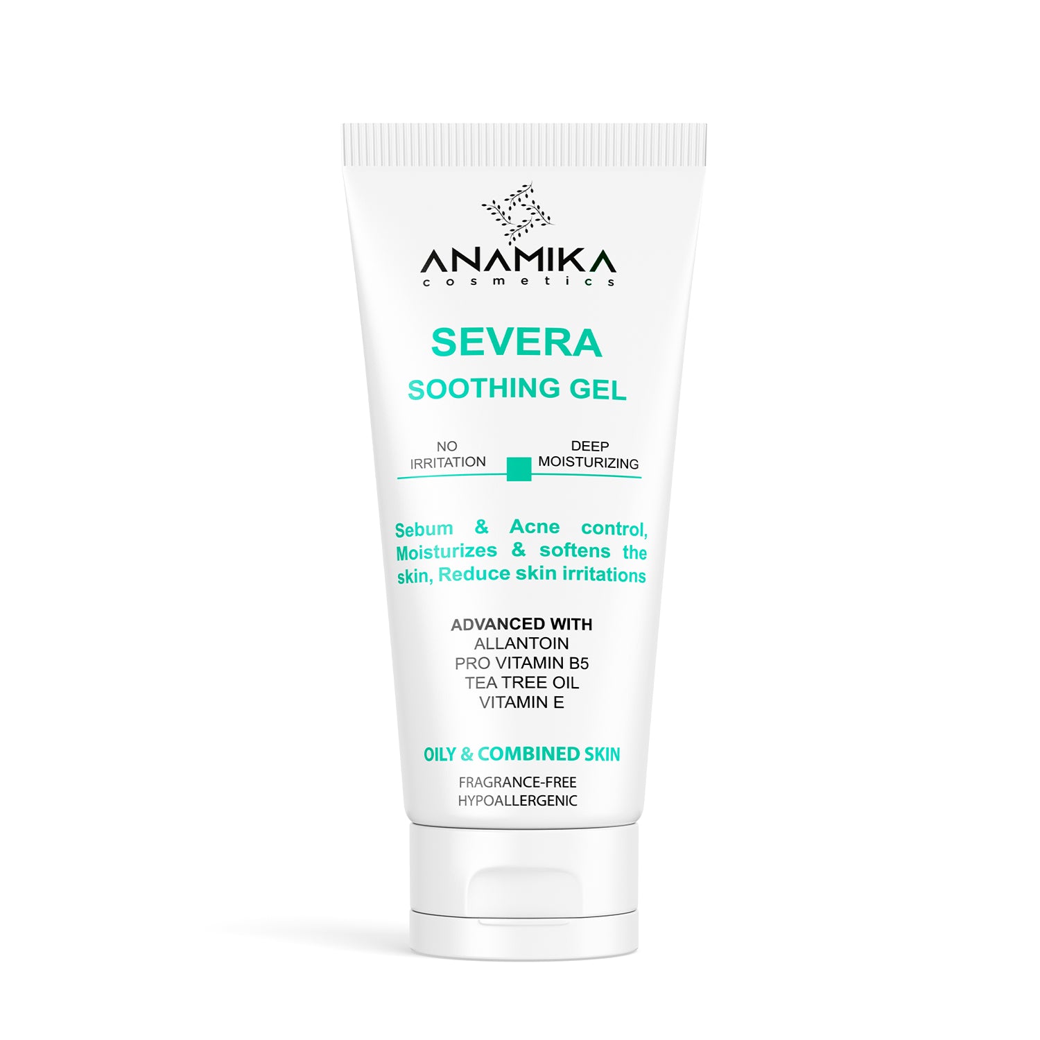 Severa soothing gel for oily and combined skin – 120ml
