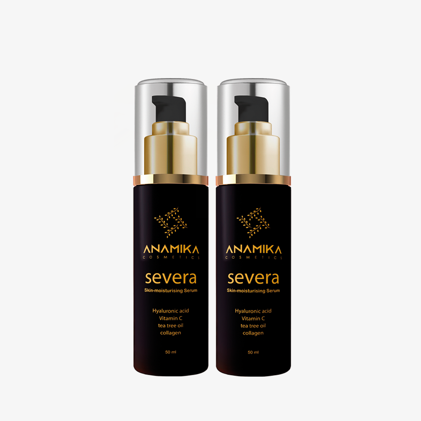 Severa 3% hyaluronic acid serum- 50 ml pack of 2