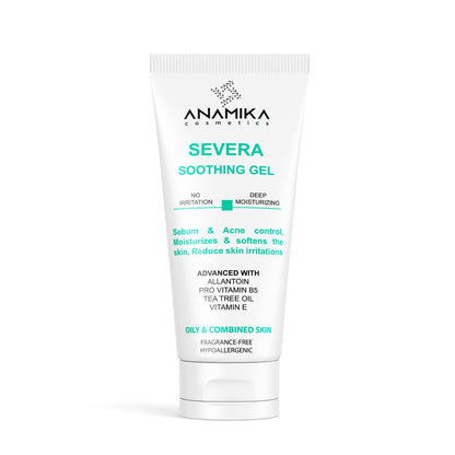 Severa soothing gel for oily and combined skin – 120ml